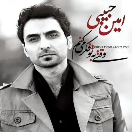 متن آهنگ وقتی به تو فکر میکنم از امین حبیبی