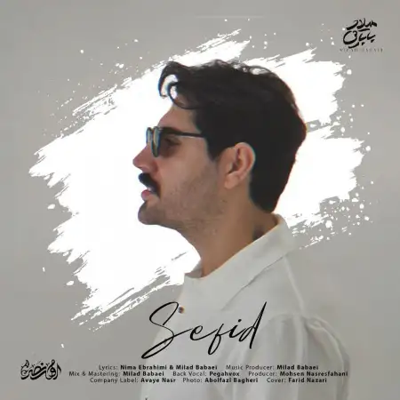 متن آهنگ سفید از میلاد بابایی